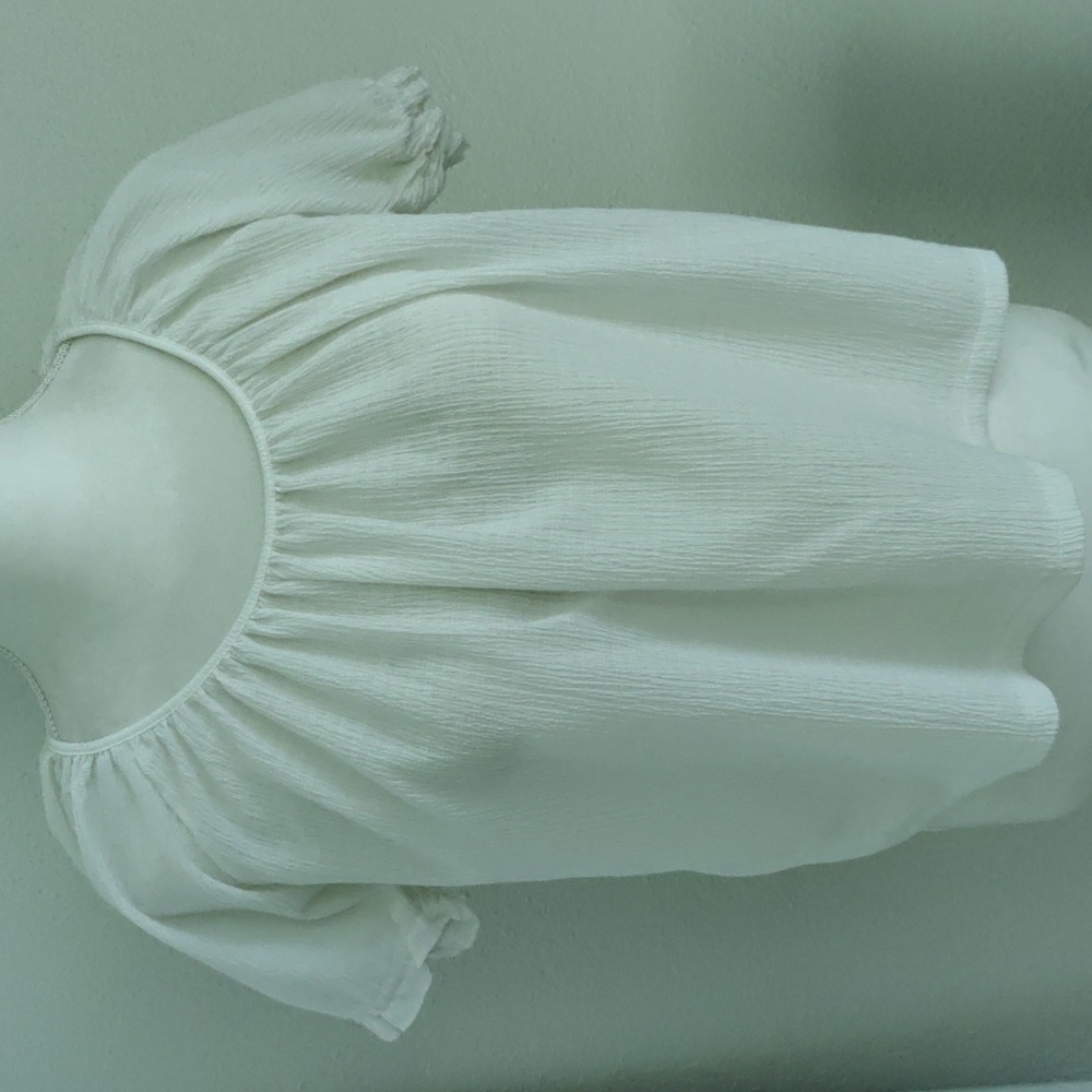 Madewell white gauze top - Picture 5 of 9